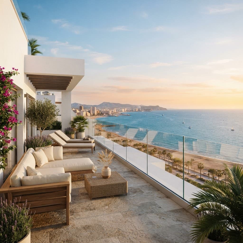 Apartamento frente al mar